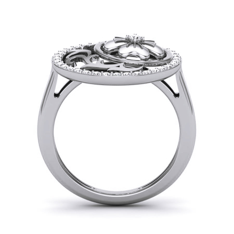 White Gold Ring