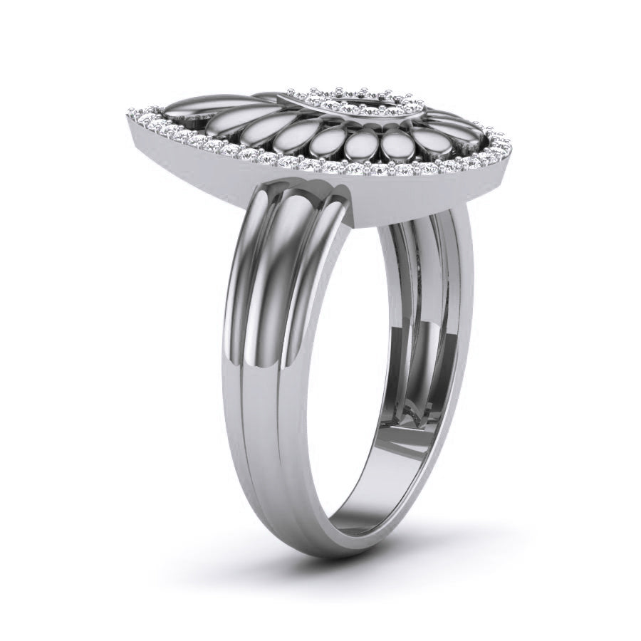 White Gold Ring