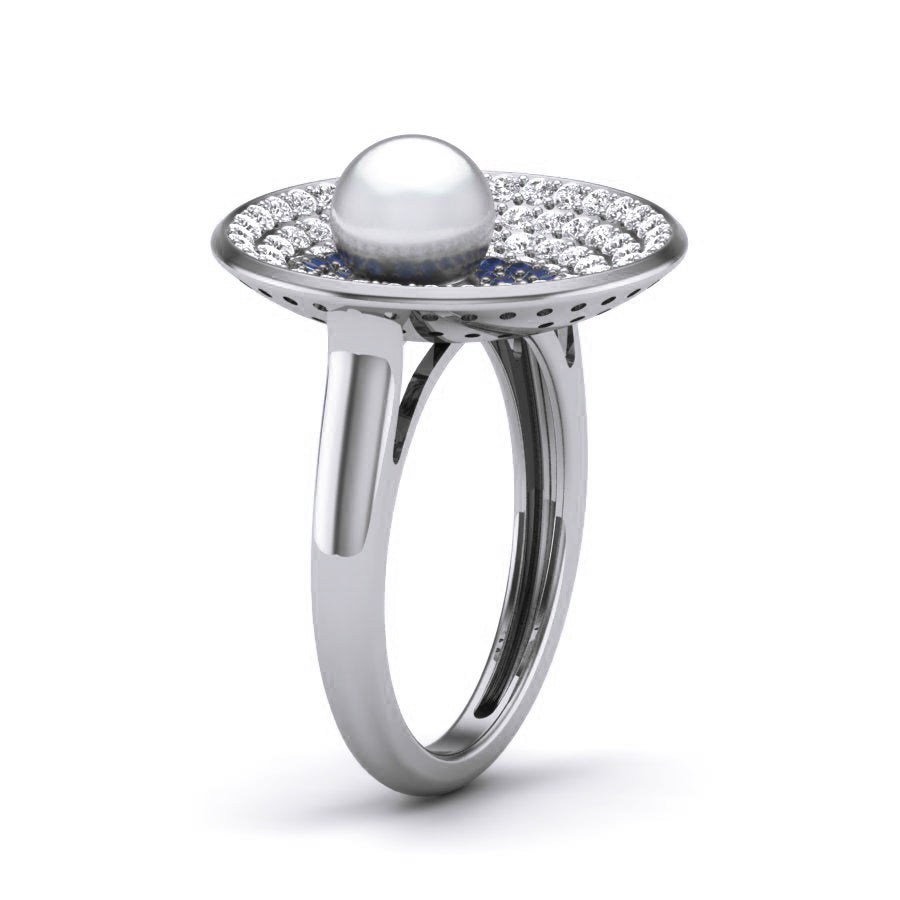 White Gold Ring