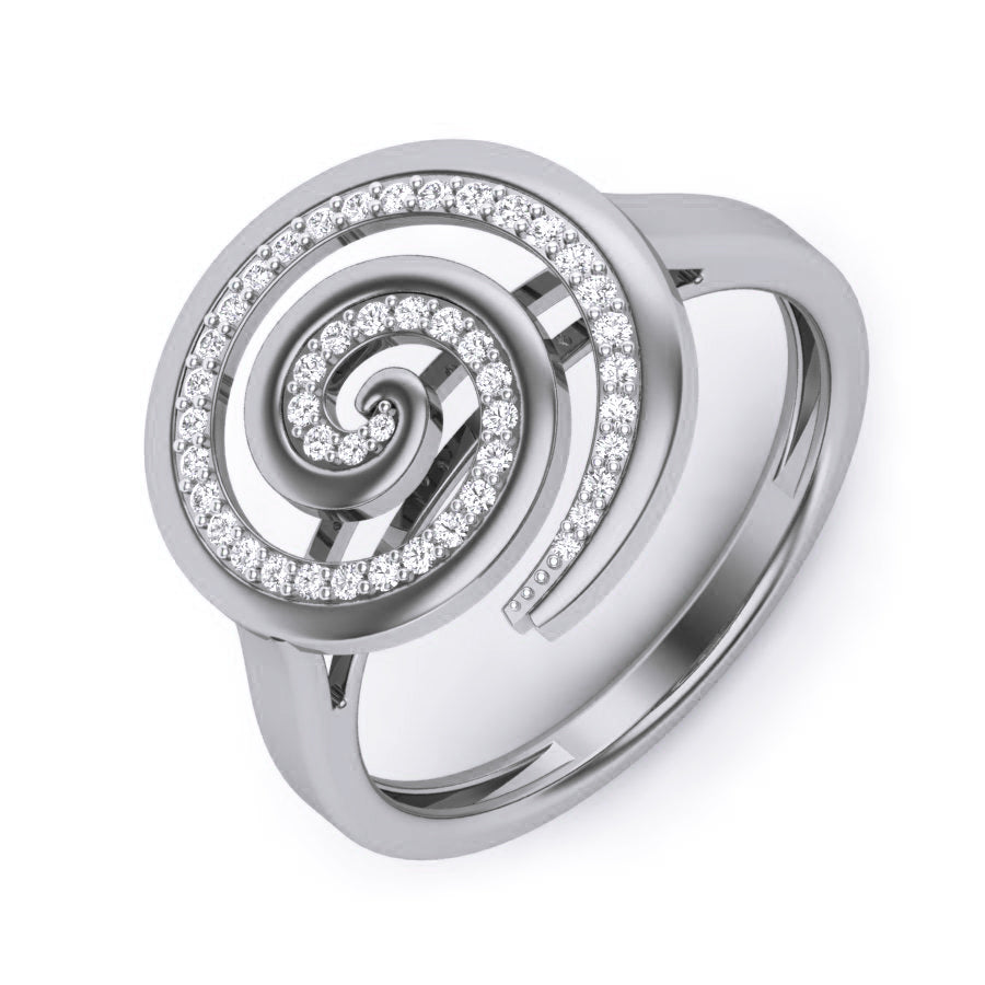 White Gold Ring