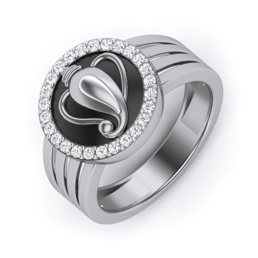 White Gold Ring