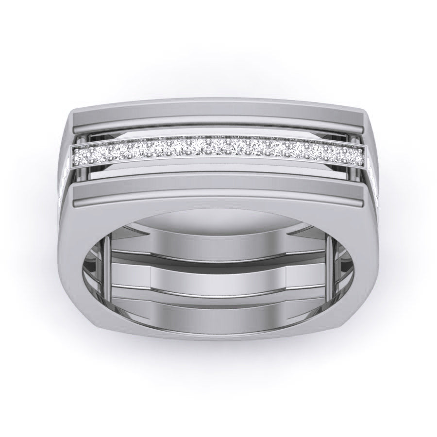 White Gold Ring