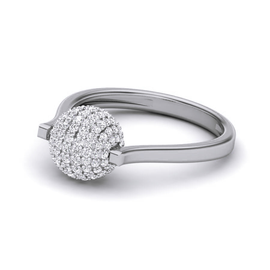 White Gold Ring