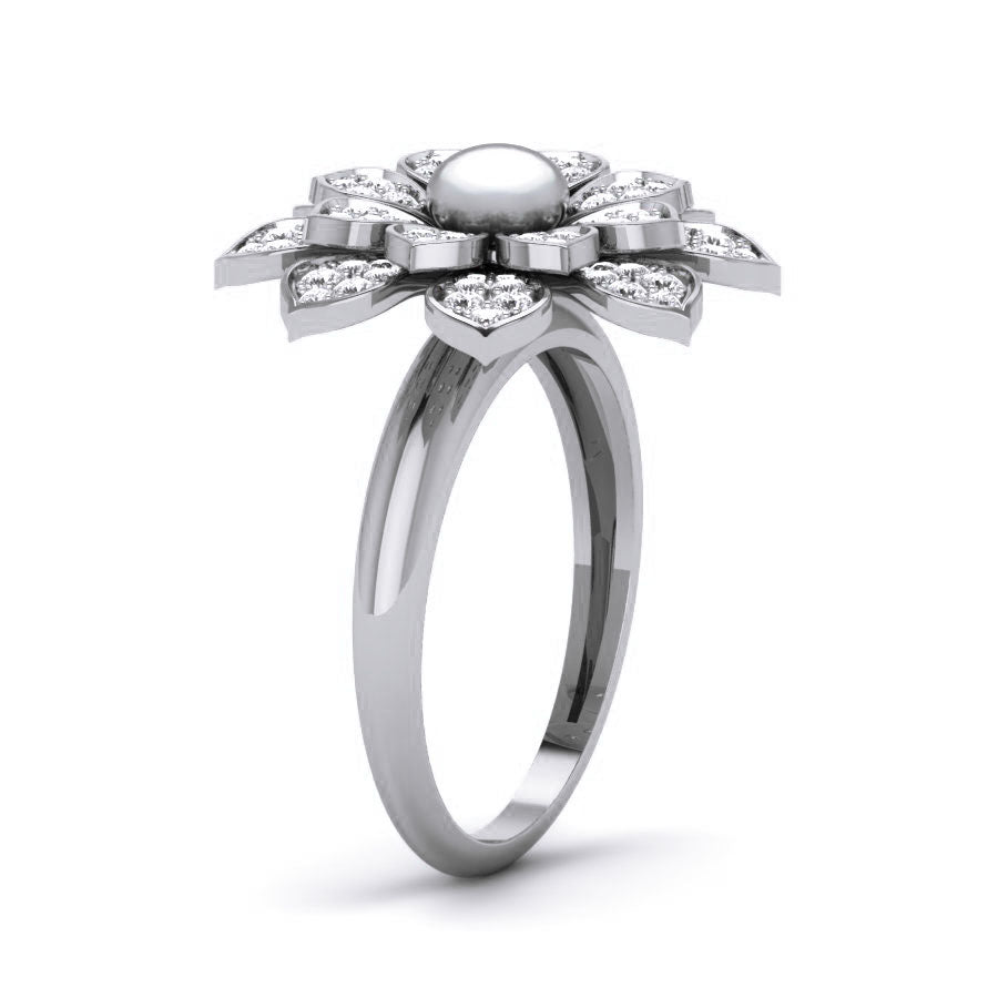 White Gold Ring