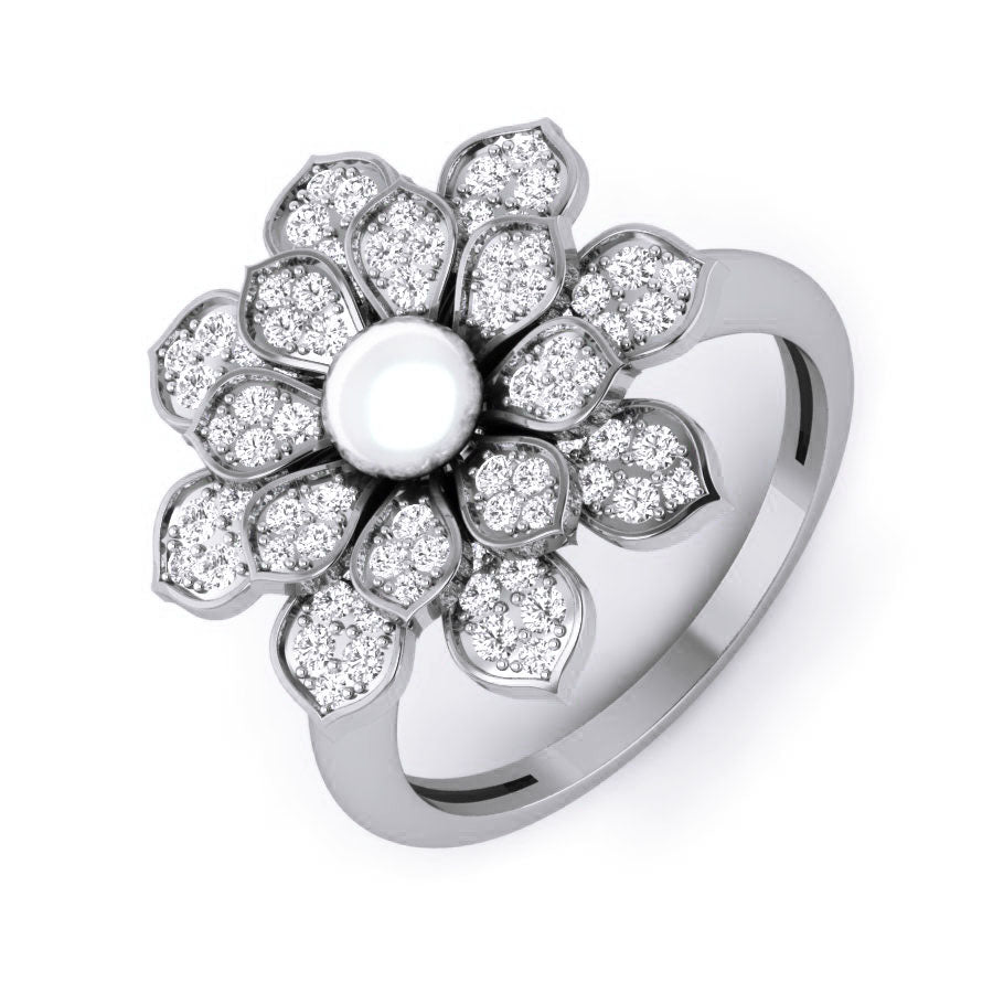 White Gold Ring