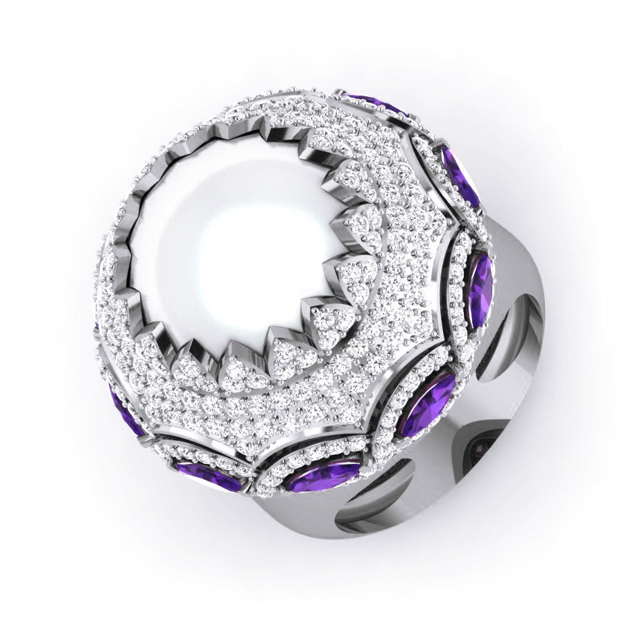White Gold Ring