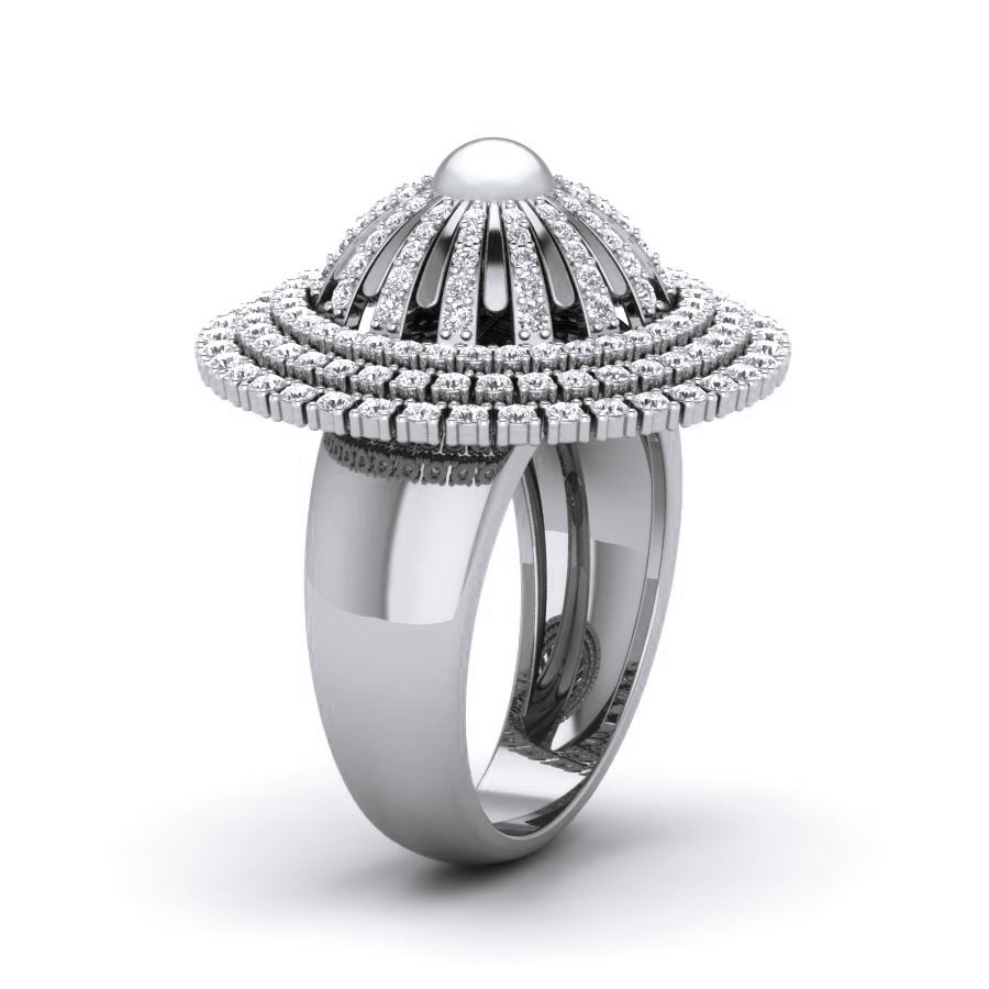 White Gold Ring