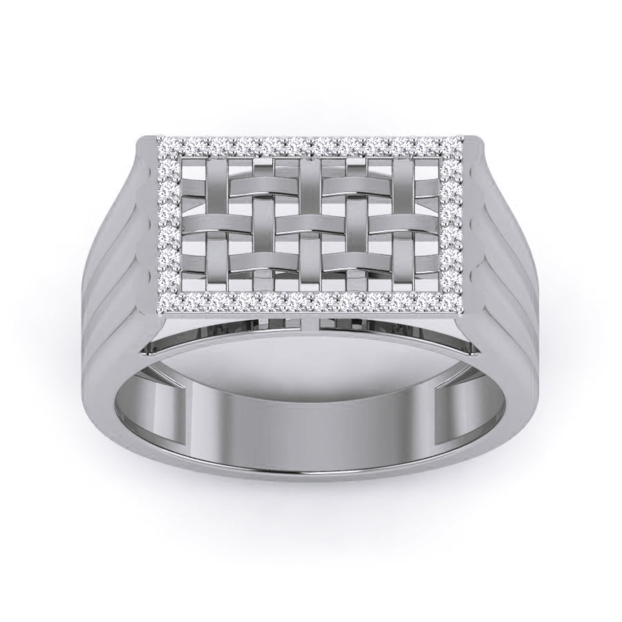 White Gold Ring