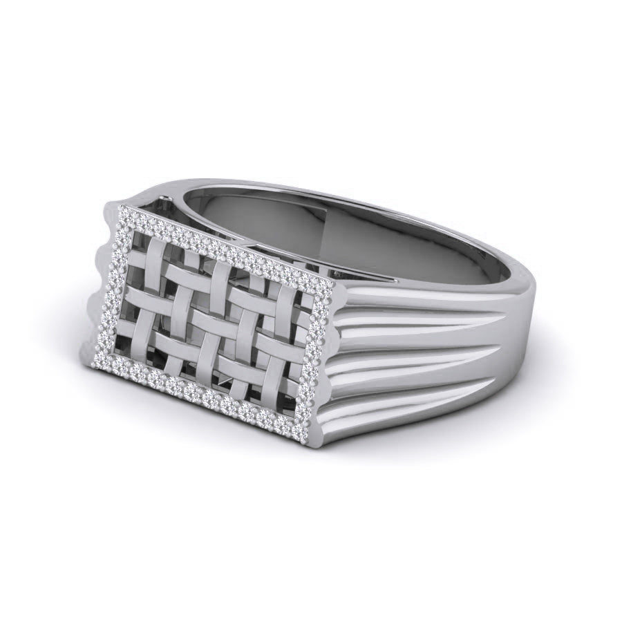 White Gold Ring