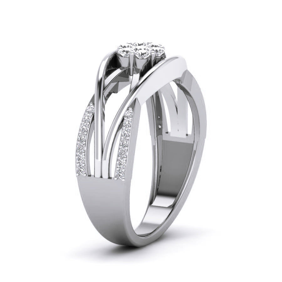 White Gold Ring