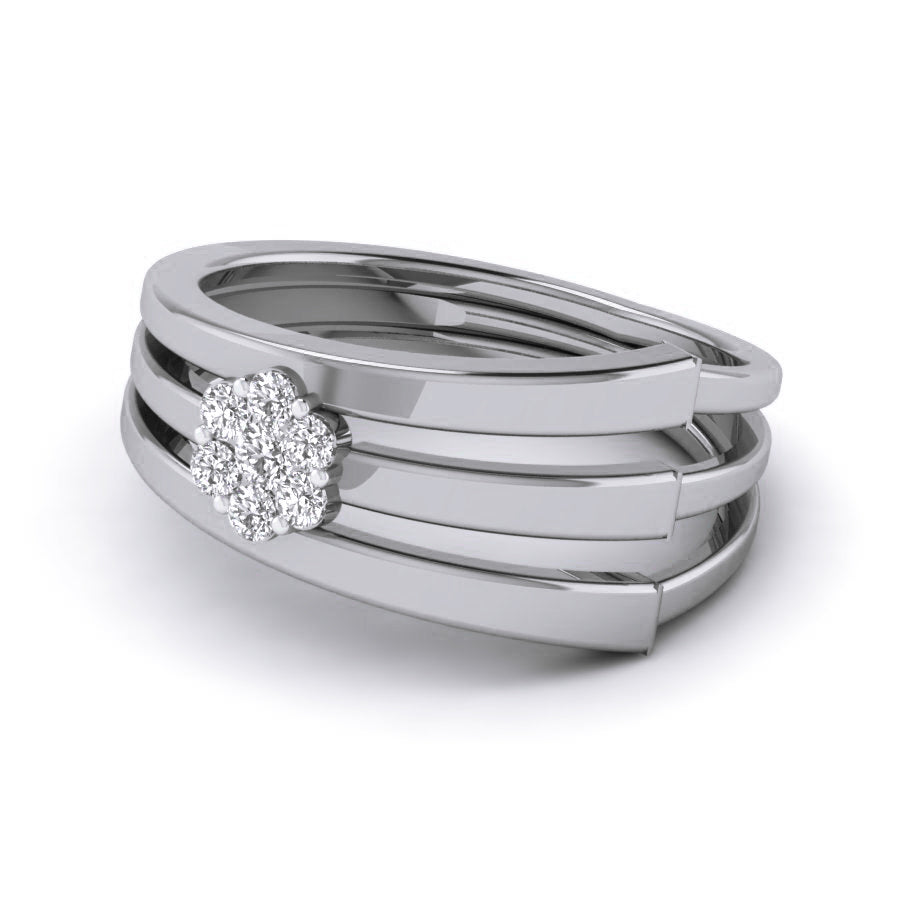 White Gold Ring