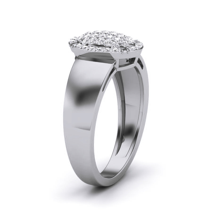 White Gold Ring