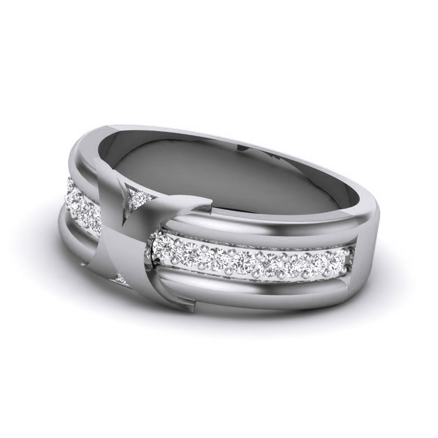 White Gold Ring