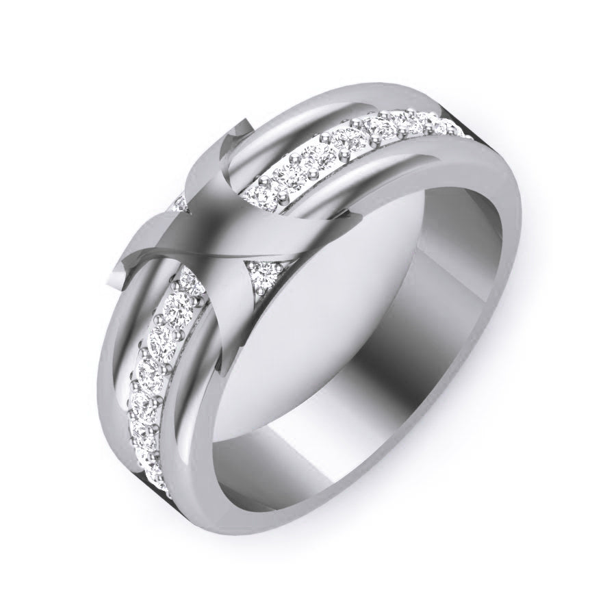 White Gold Ring