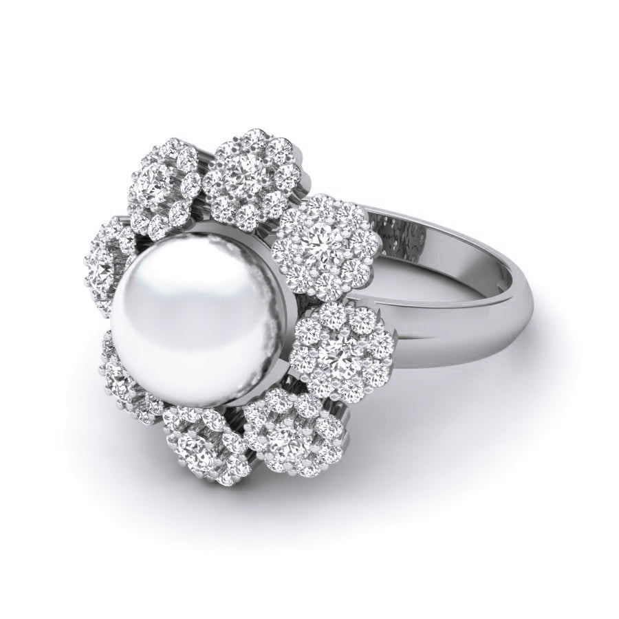 White Gold Ring