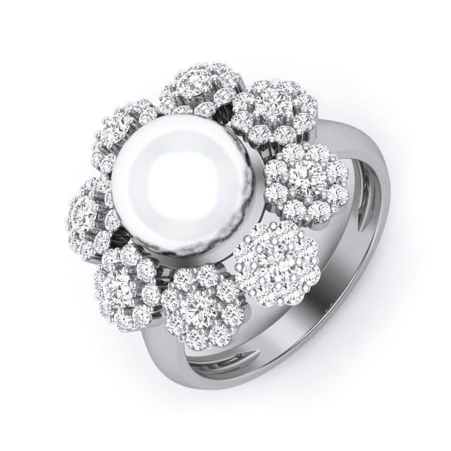 White Gold Ring