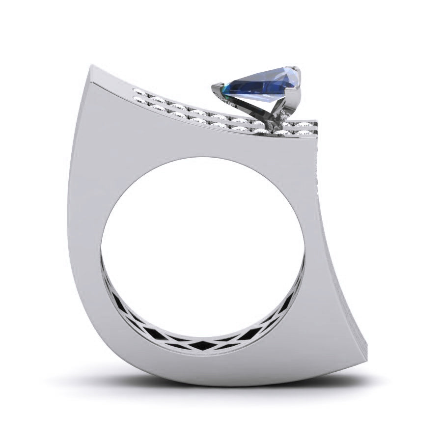 White Gold Ring