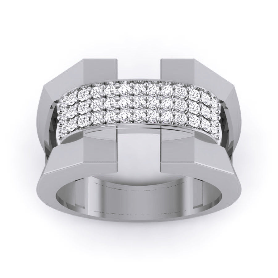 White Gold Ring