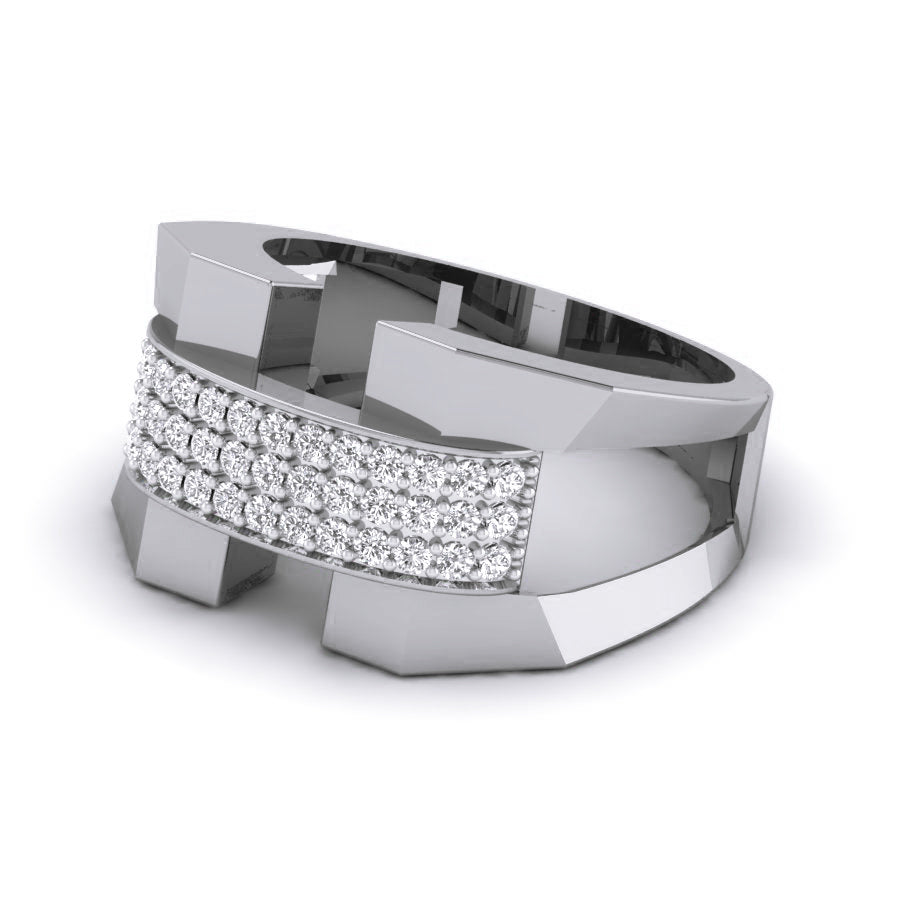 White Gold Ring