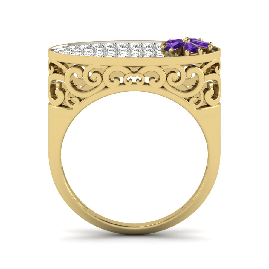 Yellow Gold  Ring