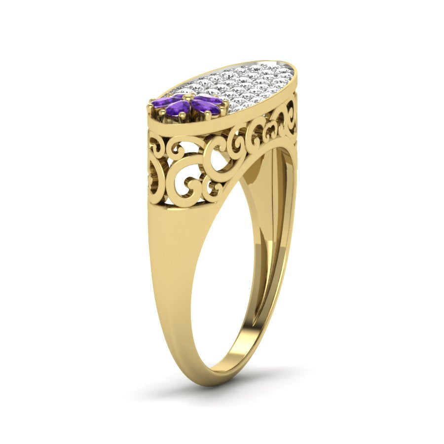 Yellow Gold  Ring