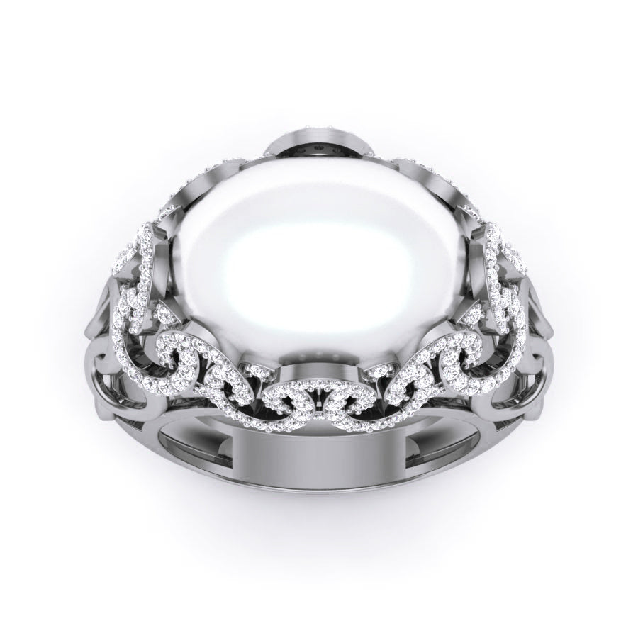White Gold Ring