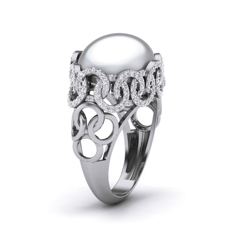 White Gold Ring