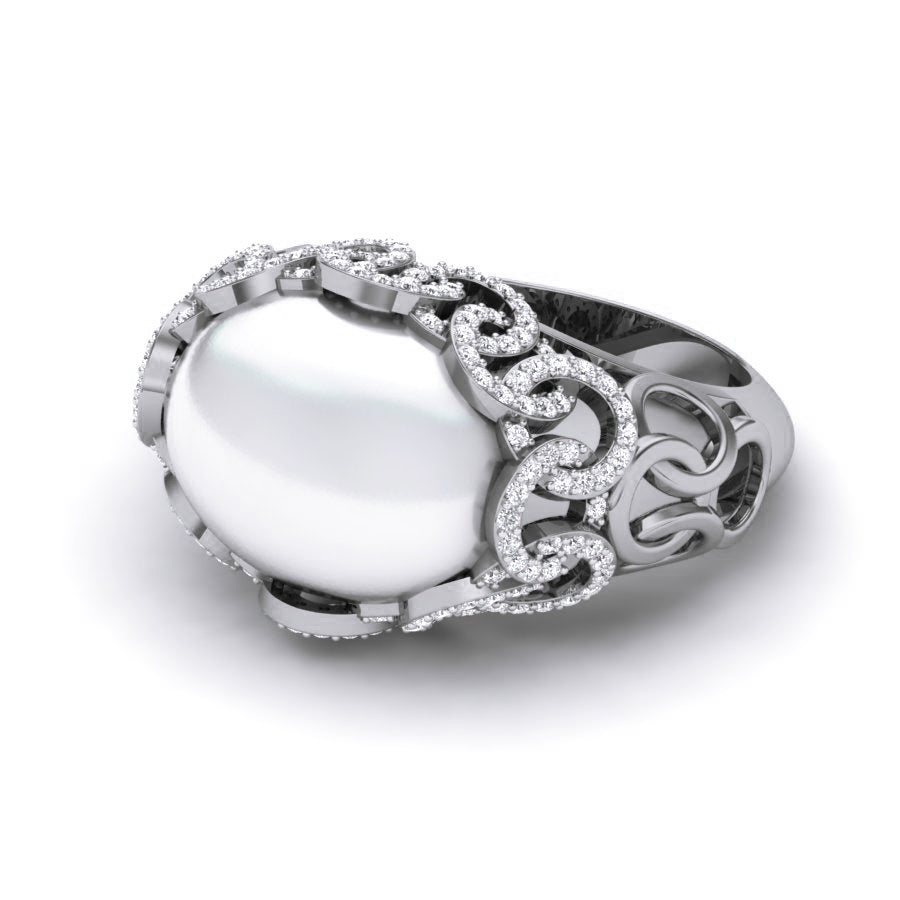 White Gold Ring