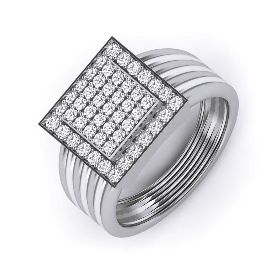 White Gold Ring