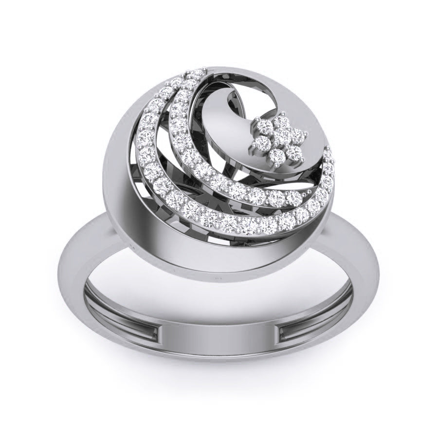 White Gold Ring