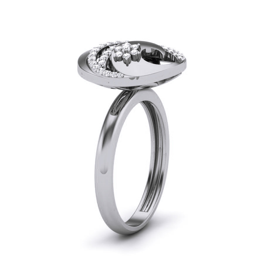 White Gold Ring