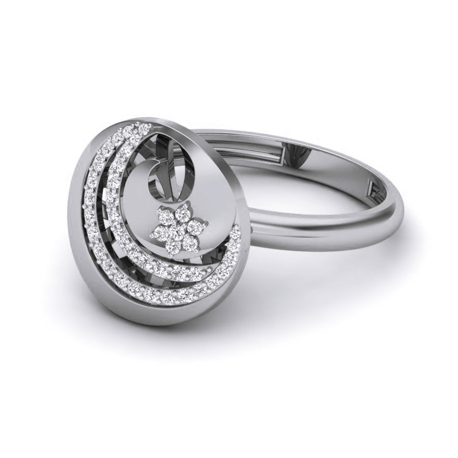 White Gold Ring