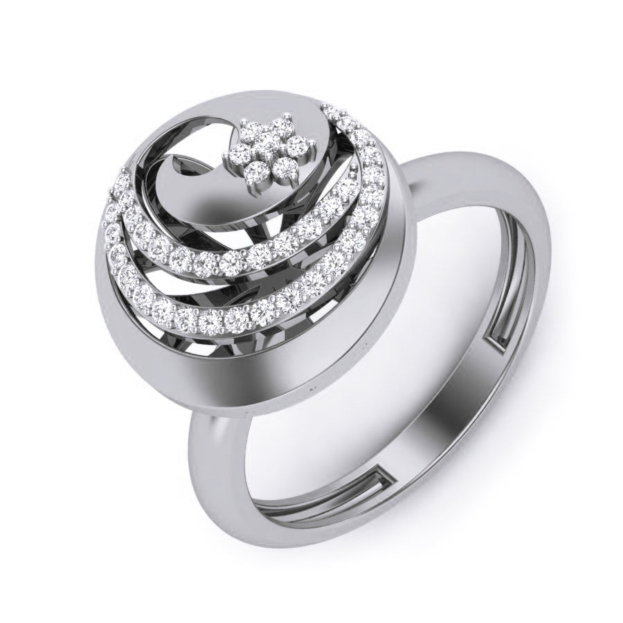 White Gold Ring