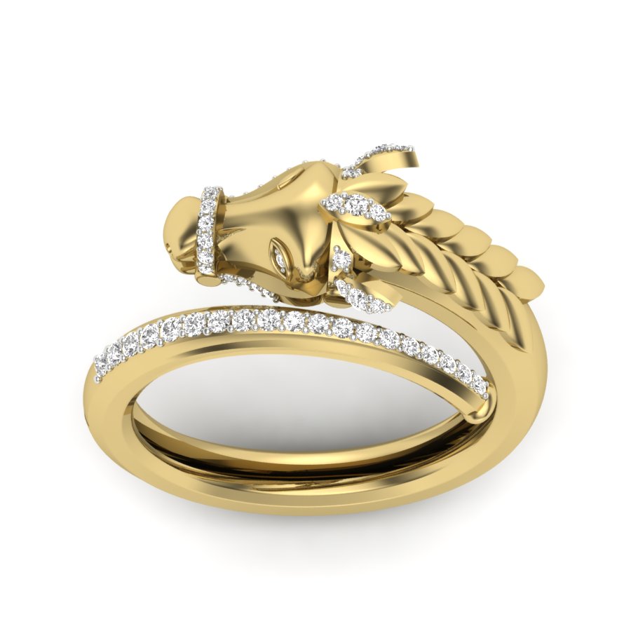 Yellow Gold  Ring