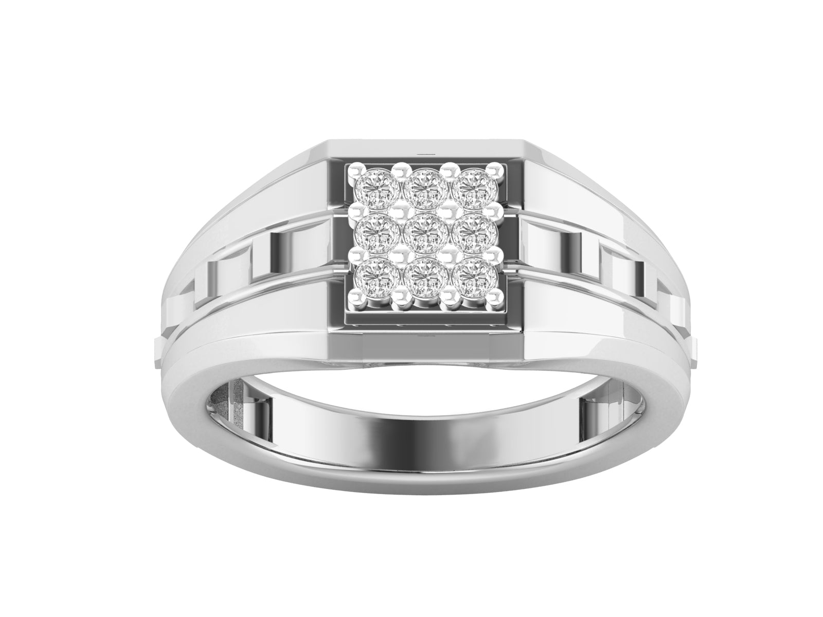 White Gold Ring