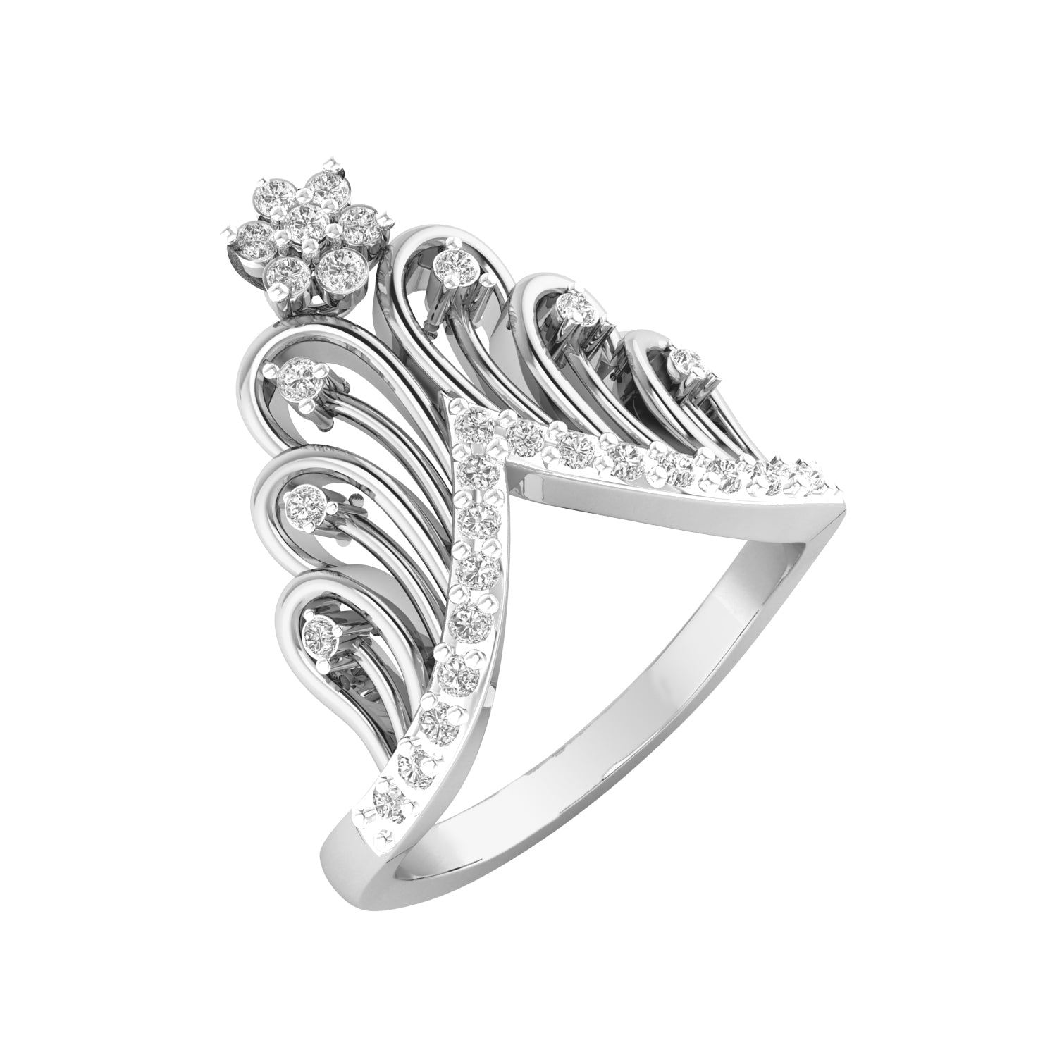 White Gold Ring
