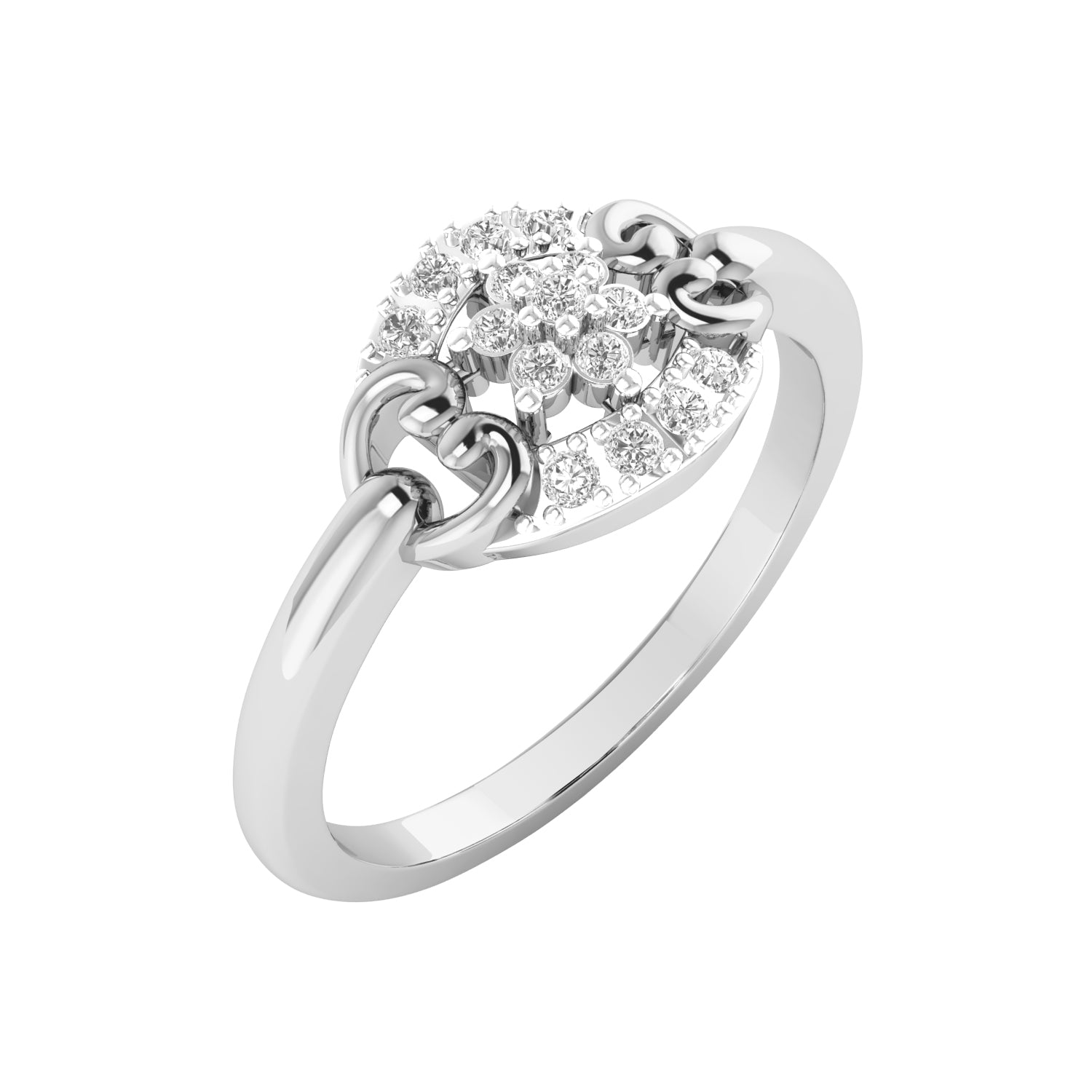 White Gold Ring