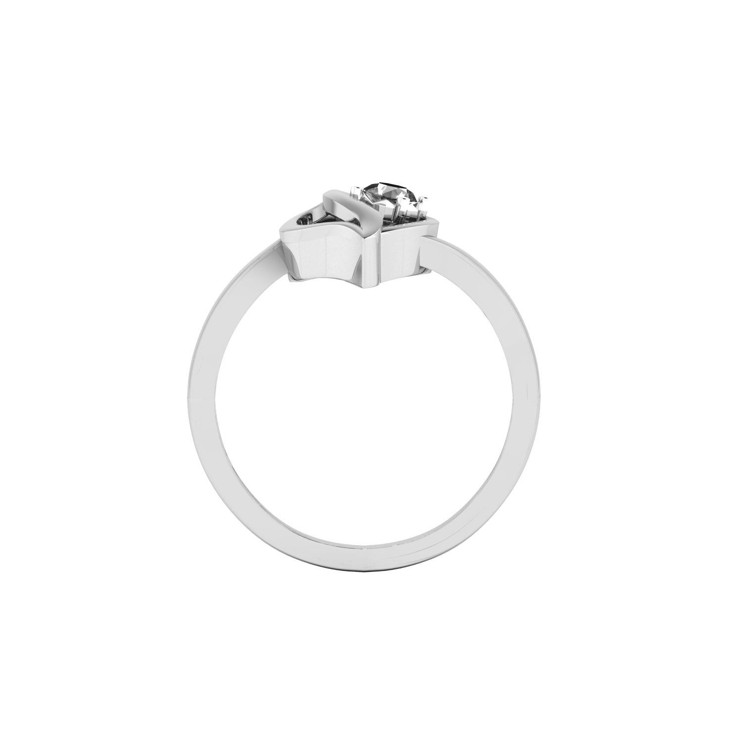 White Gold Ring