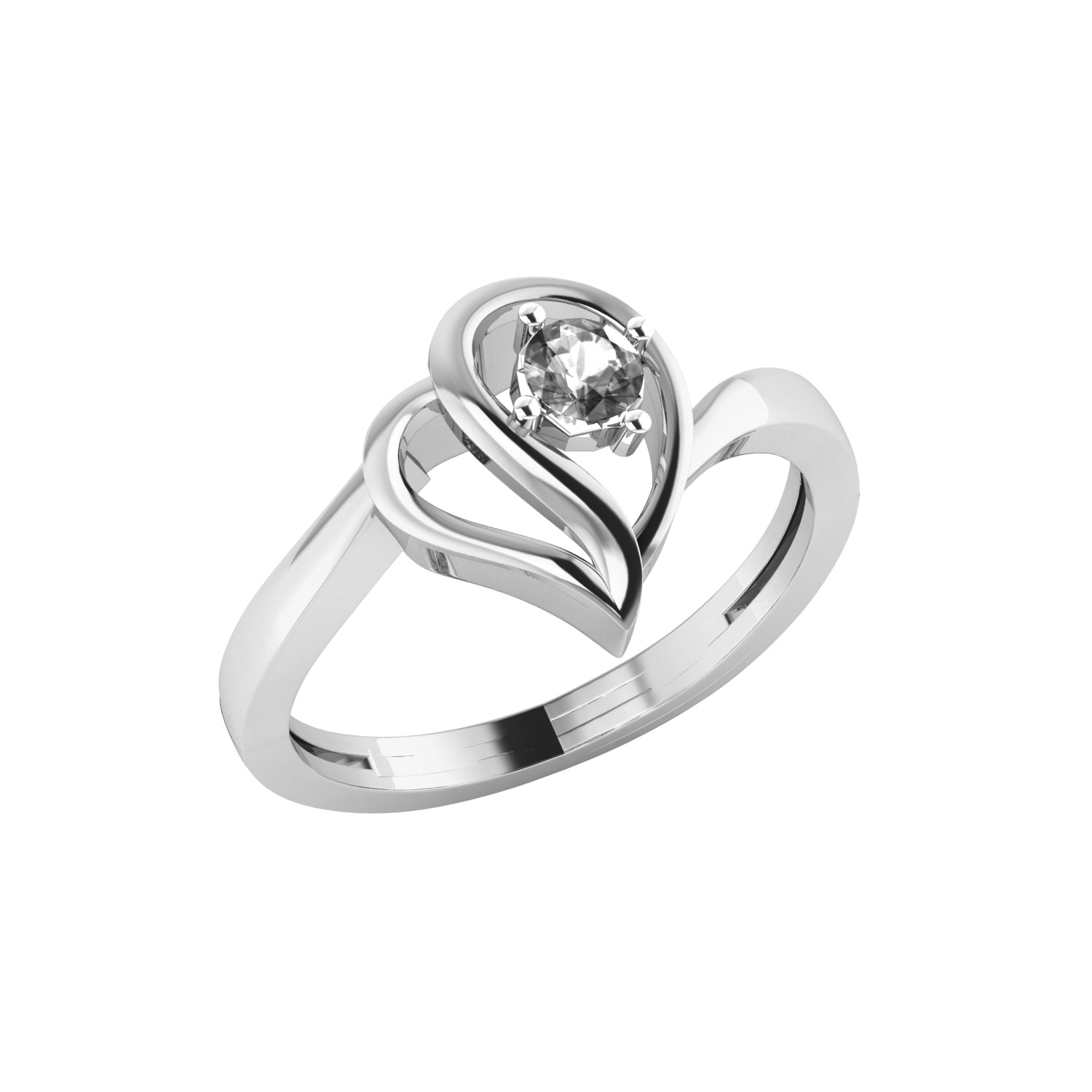 White Gold Ring
