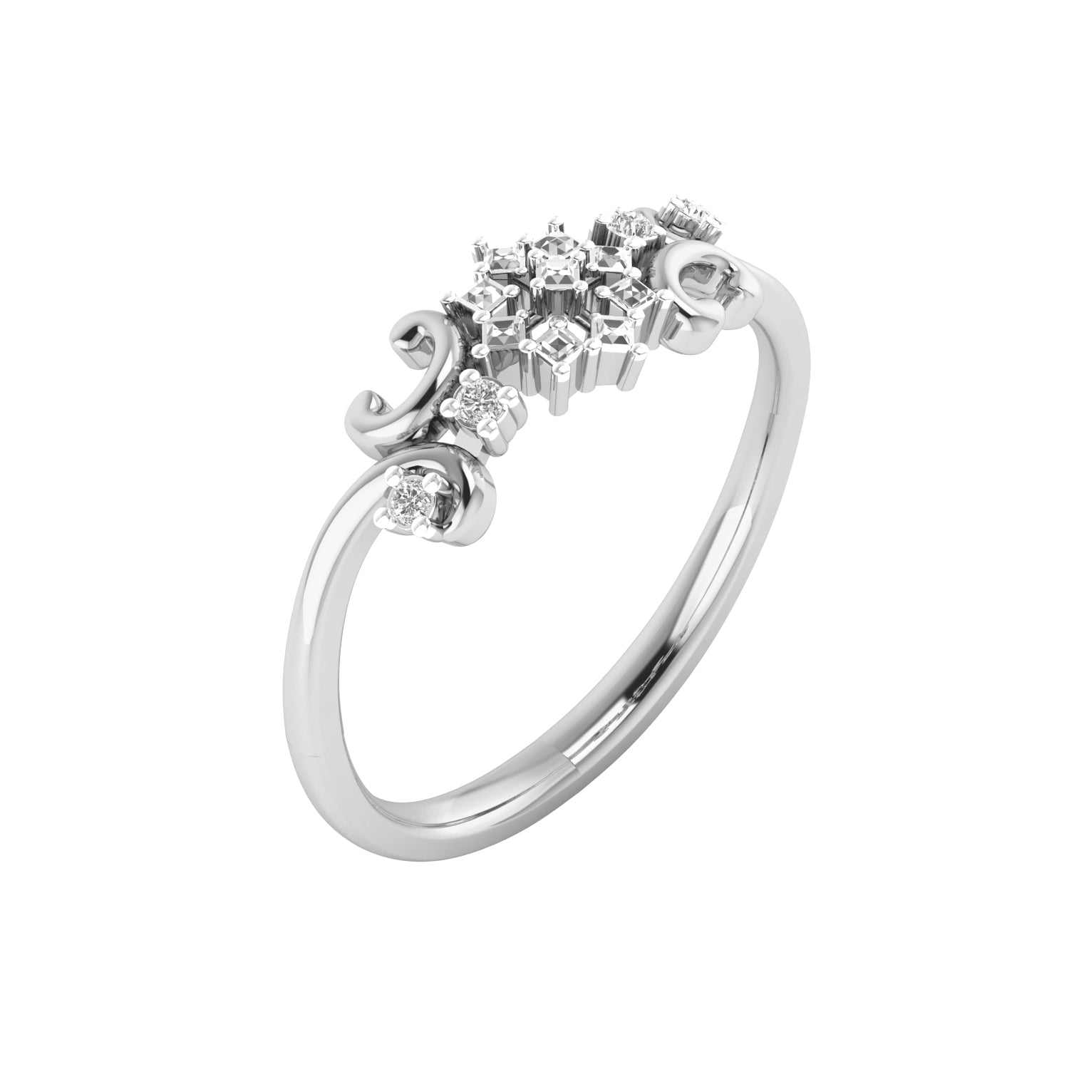 White Gold Ring