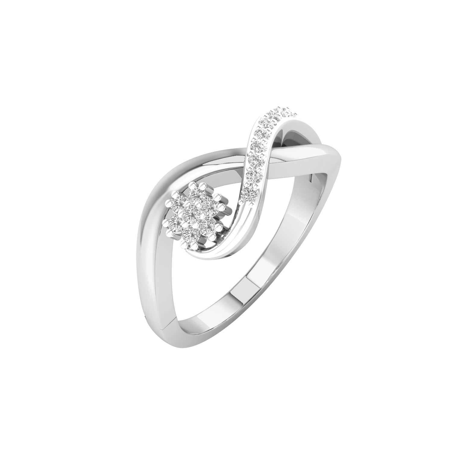 White Gold Ring
