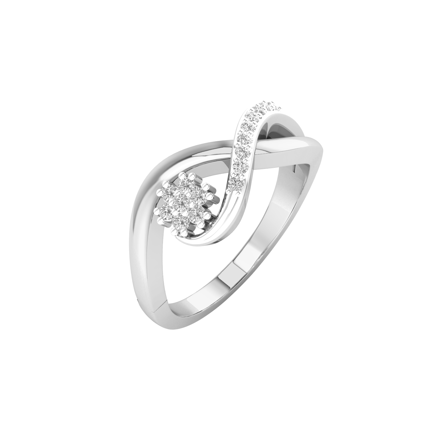 White Gold Ring