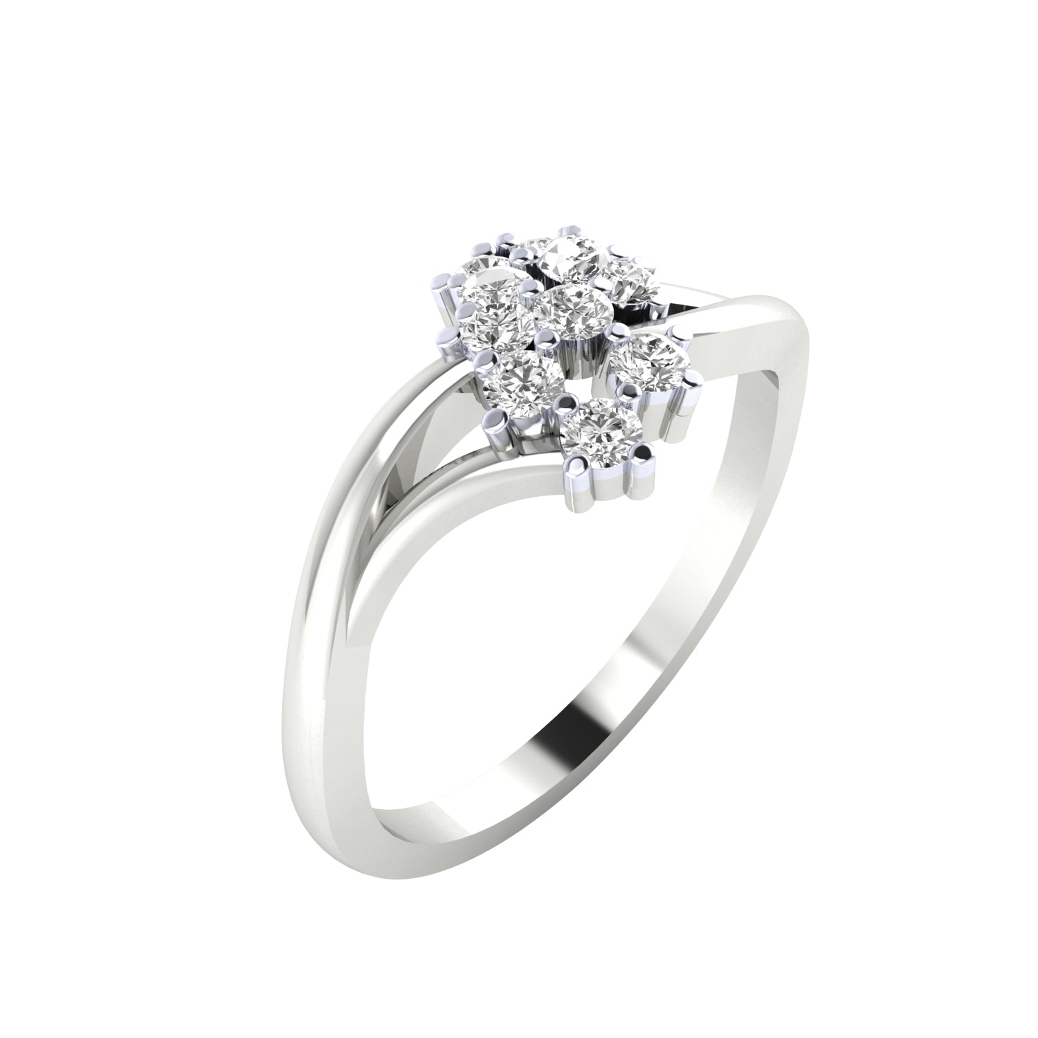 White Gold Ring