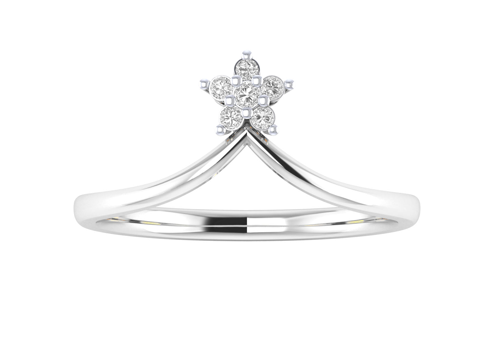 White Gold Ring