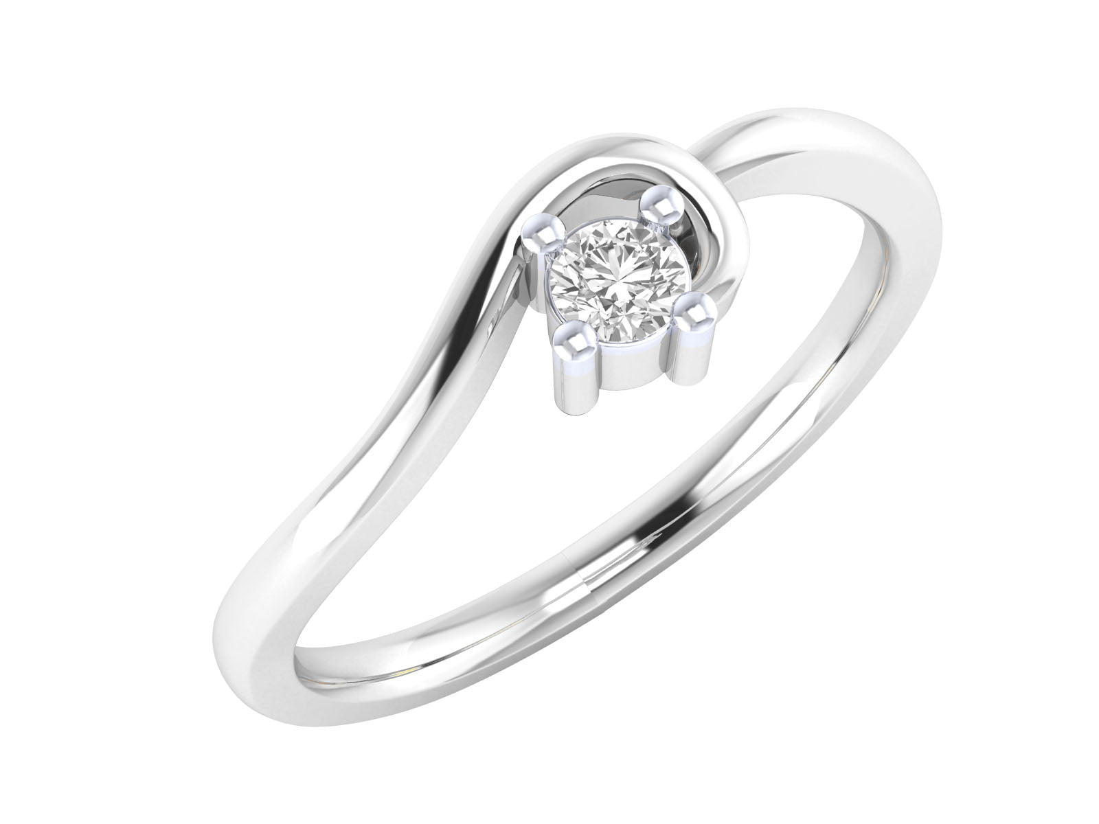 White Gold Ring