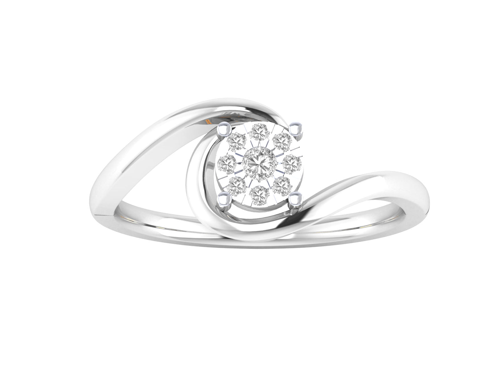 White Gold Ring
