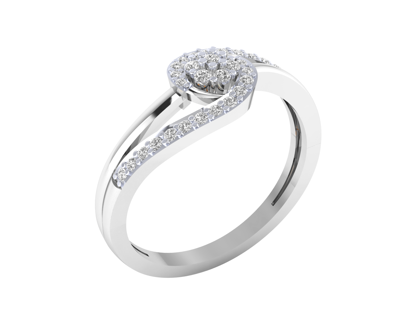 White Gold Ring