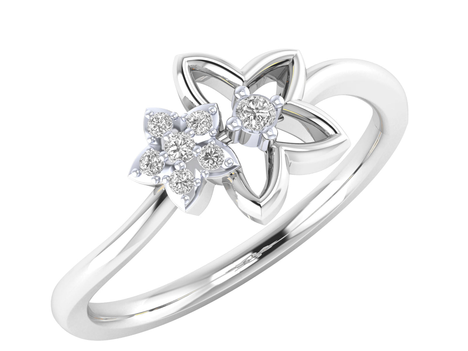 White Gold Ring
