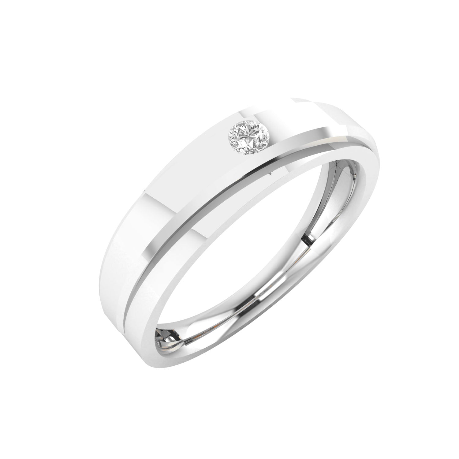 White Gold Ring