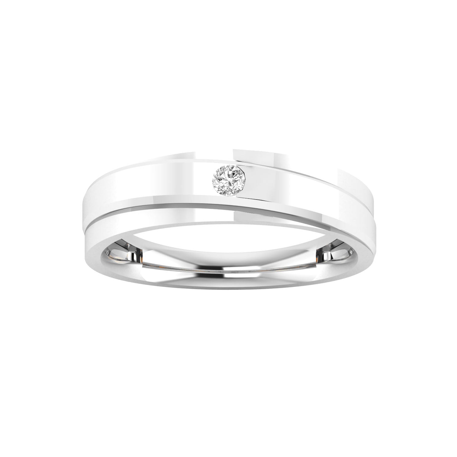 White Gold Ring